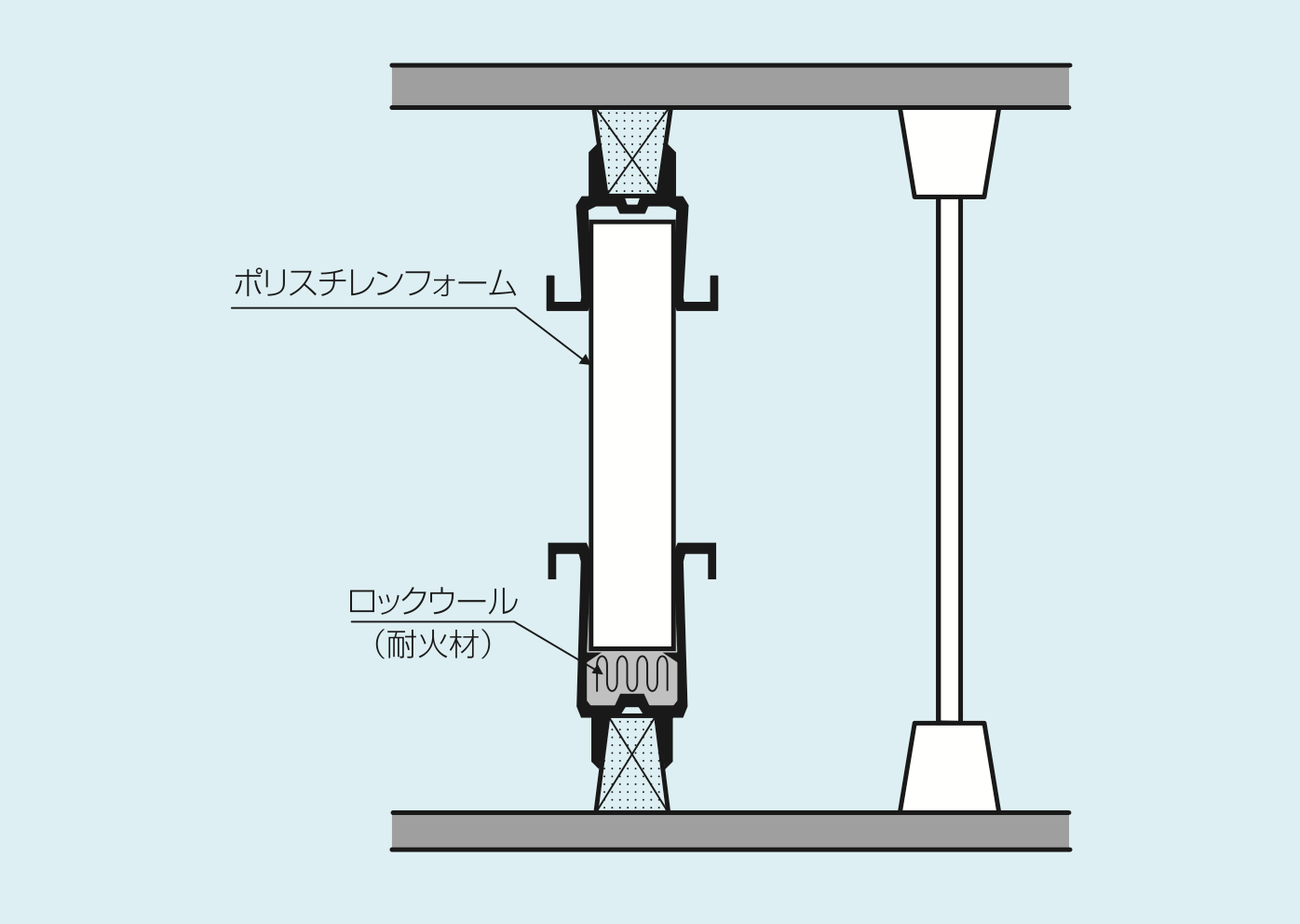 ZOOMスリット(垂直スリット・目地棒タイプ) | 株式会社ロンビックジャパン